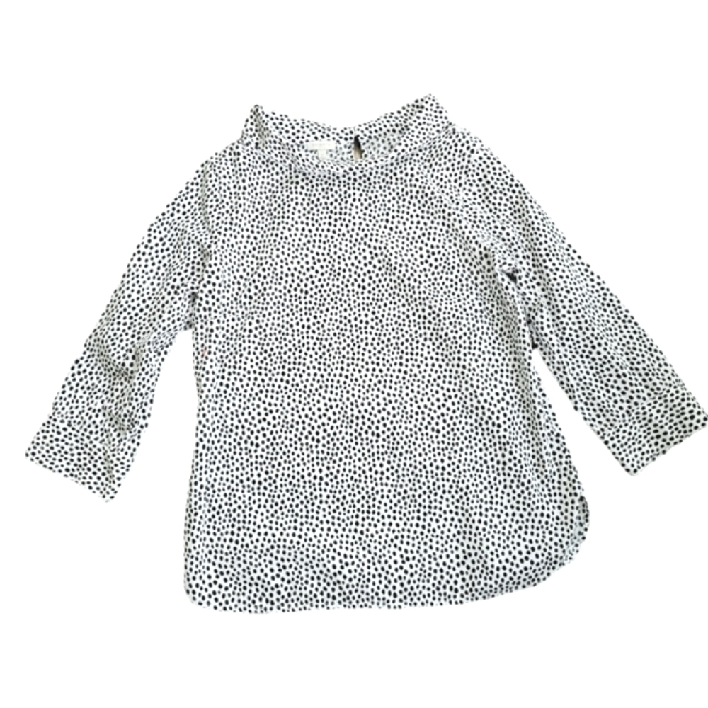 Talbots Funnel Neck Top - Picture 2 of 9